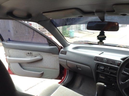 ขาย ครับ toyota SOLUNA ปี97 ตัวท๊อป airbag 1.5 ออโต้ เครื่องเกียร ดีมากๆ แห้ง สีบาง ไม่มีโดนหนัก ทรงเดิมดีมาก สีไม่ขี้เหล่ภายในสวยมากไม่มีขาด แตก หัก ไฟฟ้า แม็ก4วงแอรหนาว ช่วงล่างดีมีเลี้ยวดัง สีเงา มีเก็บบ้าง พร้อมใช้. วิ่งไกล สบาย ไม่เคยติด แกส ราคานี้