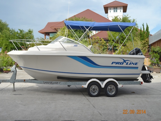 Proline 201WA, 20 foot walkaround with 150 HP Mercury