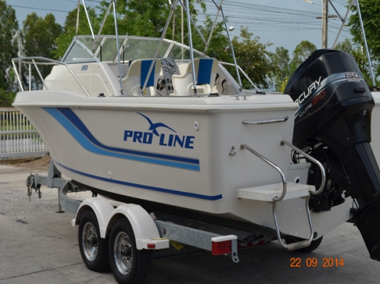 Proline 201WA, 20 foot walkaround with 150 HP Mercury