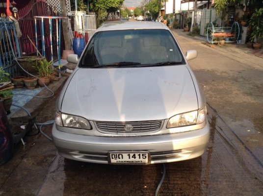 ขายครับ Toyota ไฮทอค ปี99 (แท๊กซี่กลับใจ) 1.6 ABS แก๊ส+น้ำมัน ใช้ได้สองระบบอย่างสมบูรณ์ เครื่อง เกียร์ ดีมาก วิ่งไกลสบาย ไฟฟ้า ภายในน่ารัก สี น่ารัก แม็ก ไฟฟ้าใช้ได้ครบ ช่วงล่างดี 49000 กอล์ฟเจ้าเก่า 085-359-4089 ดูรถ สายไหมวงศกรครับบ