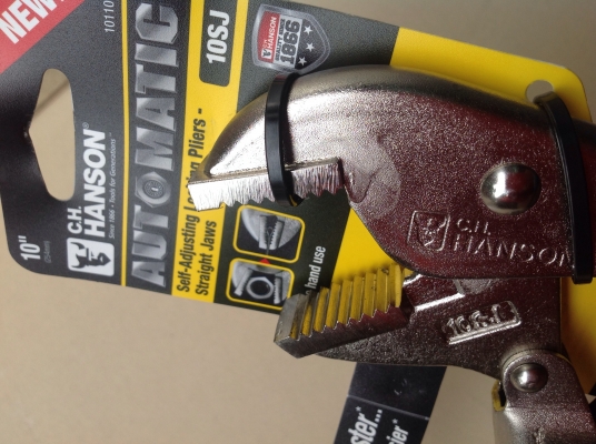 คีมล็อค10"AUTOMATIC STRAIGHT JAW C.H. HANSON คีมล็อค10"AUTOMATIC STRAIGHT JAW C.H. HANSON