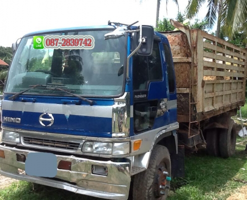 ขายรถดั้มพ์ 6 ล้อ ขนาดใหญ่ HINO 168 แรงม้า