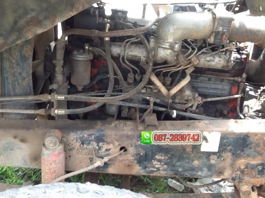 ขายรถดั้มพ์ 6 ล้อ ขนาดใหญ่ HINO 168 แรงม้า