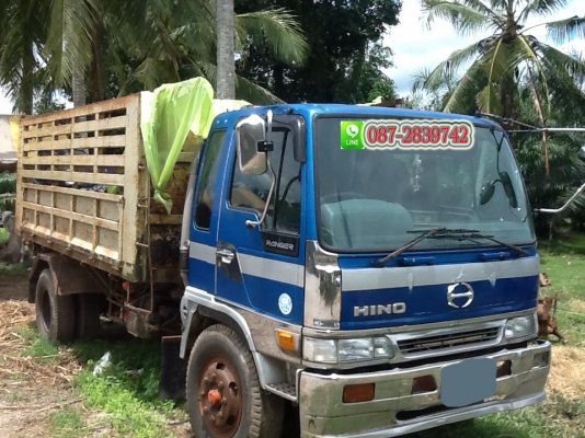 ขายรถดั้มพ์ 6 ล้อ ขนาดใหญ่ HINO 168 แรงม้า