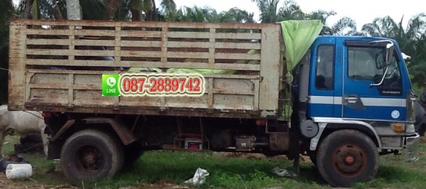 ขายรถดั้มพ์ 6 ล้อ ขนาดใหญ่ HINO 168 แรงม้า