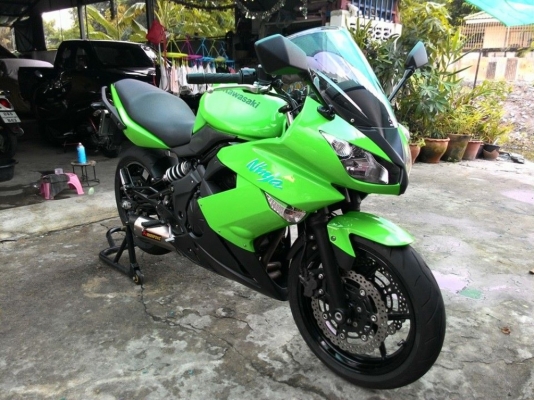 ขาย นินจา650 ปี2010 ABS ทะเบียนพร้อมโอน รถสวยเครื่องดีวิ่งน้อยแค่11xxx ท่ออาคา  สภาพพร้อมใช้