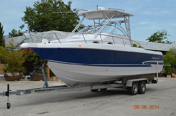 Proline 30Walk, 33 foot, 450 hp Mercury 4 stroke (225x2)