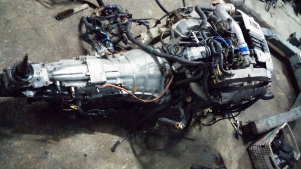 ขายครับ เกียร์ M/T RB 25 NeoTurbo ถอดจากเครื่อง สถาพสวยครับ จัดไปราคา 23000