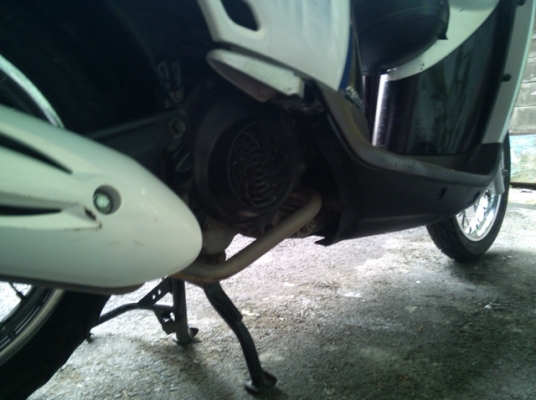 scoopy i ปี 55 น้ำตาลขาว เครื่องดี วิ่งน้อย ไมล์13593 โล