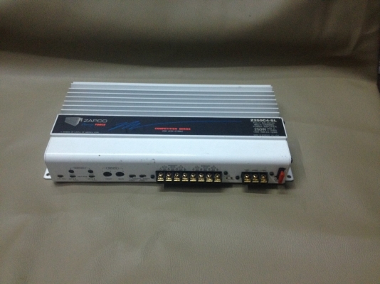 ขายแอมป์ ZAPCO รุ่น Z250C4-SL (4ch) สภาพสวยๆราคาถูกๆ3500.-