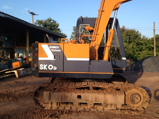 ขายรถแม็คโคร  SK 60-2 สภาพเก่านอก มีลายหัวเจาะพร้อมใช้