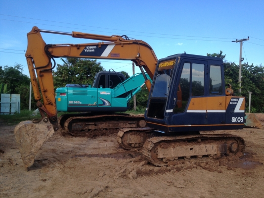 ขายรถแม็คโคร  SK 60-2 สภาพเก่านอก มีลายหัวเจาะพร้อมใช้