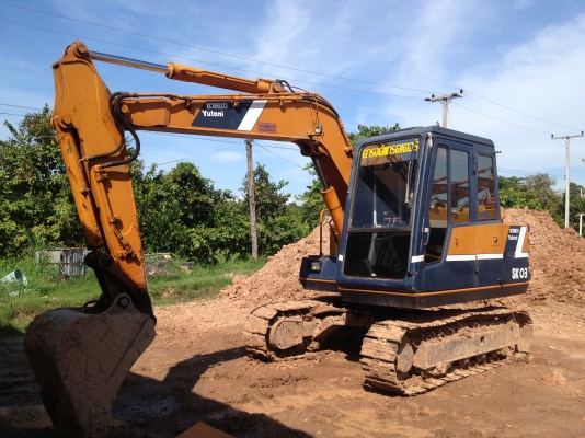 ขายรถแม็คโคร  SK 60-2 สภาพเก่านอก มีลายหัวเจาะพร้อมใช้