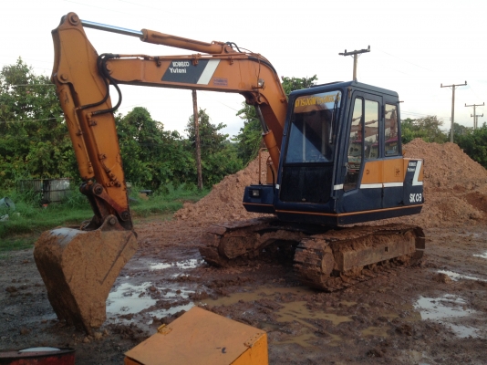 ขายรถแม็คโคร  SK 60-2 สภาพเก่านอก มีลายหัวเจาะพร้อมใช้