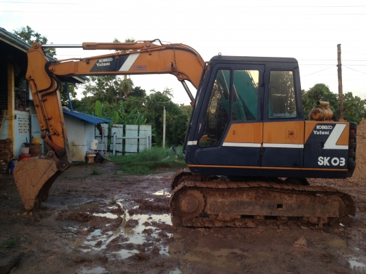 ขายรถแม็คโคร  SK 60-2 สภาพเก่านอก มีลายหัวเจาะพร้อมใช้