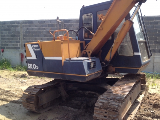 ขายรถแม็คโคร  SK 60-2 สภาพเก่านอก มีลายหัวเจาะพร้อมใช้