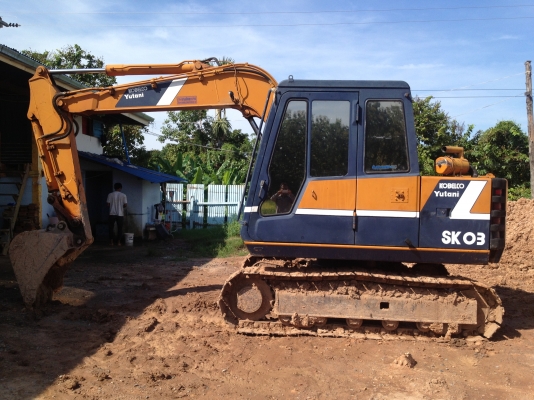 ขายรถแม็คโคร  SK 60-2 สภาพเก่านอก มีลายหัวเจาะพร้อมใช้