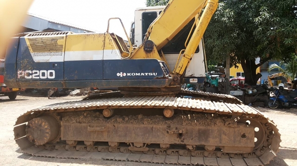 ขายรถแบคโฮ KOMATSU PC200-5 ซีเลียน 6xxxx เครื่องดี ปั๊มดี ไฟ้ฟ้าครบ แอร์เย็น คอนโทนสั้น ตัวดันจีน แทรคยาว 80 ซม. รถพร้อมใช้งาน โทร.0925768909 ขายรถแบคโฮ KOMATSU PC200-5 ซีเลียน 6xxxx เครื่องดี ปั๊มดี ไฟ้ฟ้าครบ แอร์เย็น คอนโทนสั้น ตัวดันจีน แทรคยาว 80 ซม. รถพร้อมใช้งาน โทร.0925768909
