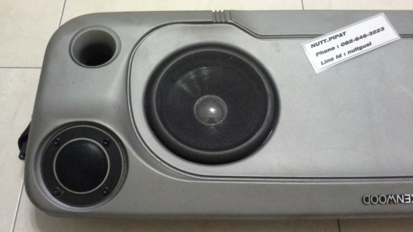 ลำโพงแผง Kenwood เสียงดีจริง ติดตั้งได้ในเก๋ง กระบะ ตู้