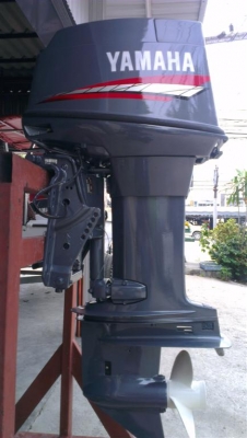 ขายเครื่องเรือ Yamaha 50 แรง 2จังหวะ สตาร์ทไฟฟ้า ทริมไฟฟ้า