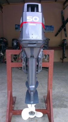 ขายเครื่องเรือ Yamaha 50 แรง 2จังหวะ สตาร์ทไฟฟ้า ทริมไฟฟ้า