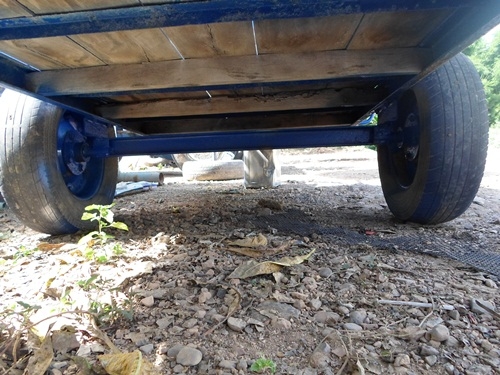 (จองโอนเงิน2000แล้วจากคุณวุดลพบุรี)ขายเทนเลอร์ลากรถไถทุกรุ่นลากได้ ยาว250x150 บรรทุกอะไรก็ได้ ถูกกว่าต่อใหม่ครับ