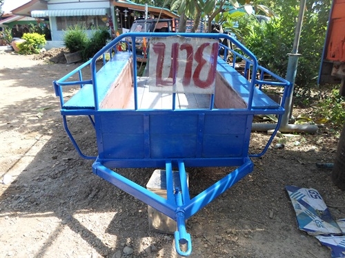 (จองโอนเงิน2000แล้วจากคุณวุดลพบุรี)ขายเทนเลอร์ลากรถไถทุกรุ่นลากได้ ยาว250x150 บรรทุกอะไรก็ได้ ถูกกว่าต่อใหม่ครับ