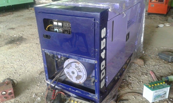 ขายเครื่องปั่นไฟ AIRMAN 45 KVA เครื่อง ISUZU 4BGI