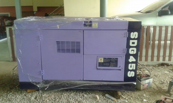 ขายเครื่องปั่นไฟ AIRMAN 45 KVA เครื่อง ISUZU 4BGI