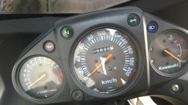 รถบ้านทะเบียนสวย NINJA250 2012 วิ่ง 6000 กิโล สวยกริ๊บ ต่อรองได้