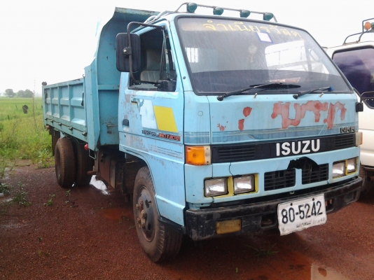 ISUZU NKR58LU 4BE1 110แรงฝาดำ ห้างแท้เกียร์สั้น ยกหัวได้ ภาษีเต็ม58
