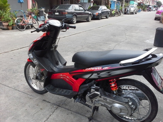 Nouvo ลายก้างปลา รถสวย เครื่องเดิมแน่นๆ ชุดสีสด มีเล่ม เอกสารครบ