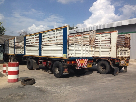 ขายด่วน  รถสิบล้อ  พ่วงแม่-ลูก  ไม่ดั้มพ์  ISUZU  DEGA  270  สภาพดีมากพร้อมใช้งาน