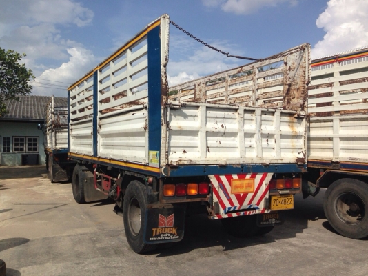 ขายด่วน  รถสิบล้อ  พ่วงแม่-ลูก  ไม่ดั้มพ์  ISUZU  DEGA  270  สภาพดีมากพร้อมใช้งาน