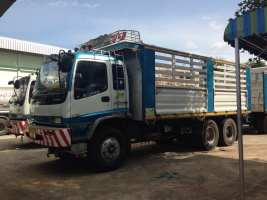 ขายด่วน  รถสิบล้อ  พ่วงแม่-ลูก  ไม่ดั้มพ์  ISUZU  DEGA  270  สภาพดีมากพร้อมใช้งาน