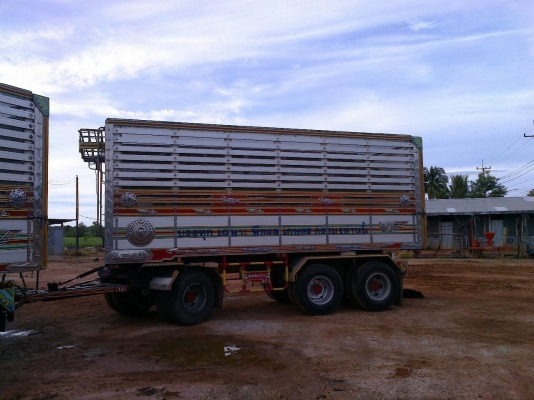 ขาย HINO MEGA 260 พ่วง 22 ล้อ กระบะเนียม รถปี 48 รถเดิมๆทุกอย่าง