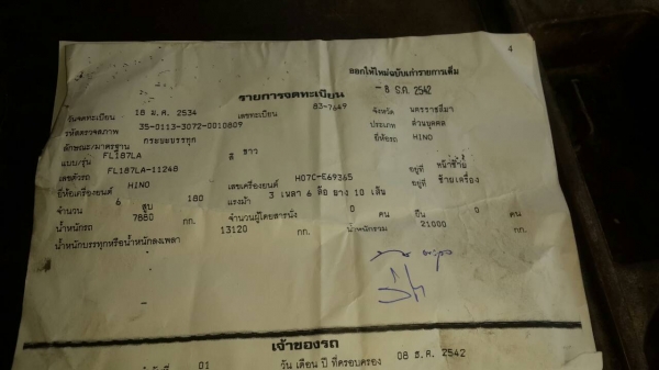 Toyota ไดน่า BU87 เครื่อง 11B 115 แรง เครื่องดีไม่มีไอ คันชีไม่มีที่ติ เอกสารพร้อมโอน