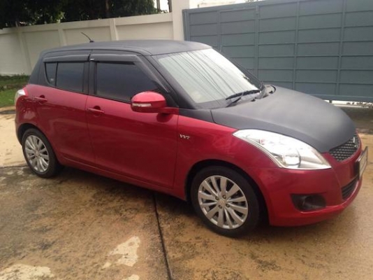 ขาย suzuki swift 1.25GLX TOP2012 รถบ้านสีแดงสภาพสวย วิ่งน้อยค่ะ ขาย suzuki swift 1.25GLX TOP2012 รถบ้านสีแดงสภาพสวย วิ่งน้อยค่ะ