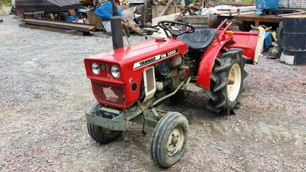 รถไถพรวนดินนั่งขับ  YANMAR  13 แรง  เก่าญี่ปุ่น สภาพพร้อมใช้งาน  เครื่องยนต์แรงและติดง่าย คุณภาพดี