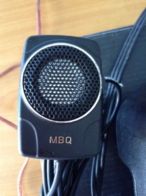 ขายลำโพงเบสบล็อก Subwoofer 8" ของ MBQ ใต้เบาะ