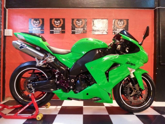 T&amp;T BIKE RAMA2 ขาย ZX10ปี2007 อินวอย สรรพสามิตแท้