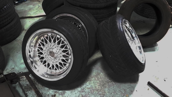 ขายล้อBBS 16 Lenso หน้า8หลัง9 4x100