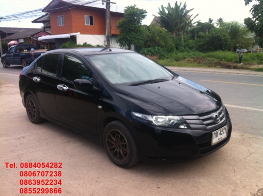 ขาย Honda city ปี 2009 สีดำสวยมาก ติดแก็ส CNG ราคา 325,000 บาท +++++++++