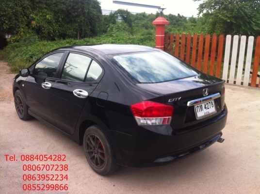 ขาย Honda city ปี 2009 สีดำสวยมาก ติดแก็ส CNG ราคา 325,000 บาท +++++++++