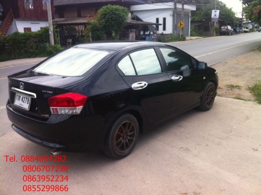 ขาย Honda city ปี 2009 สีดำสวยมาก ติดแก็ส CNG ราคา 325,000 บาท +++++++++