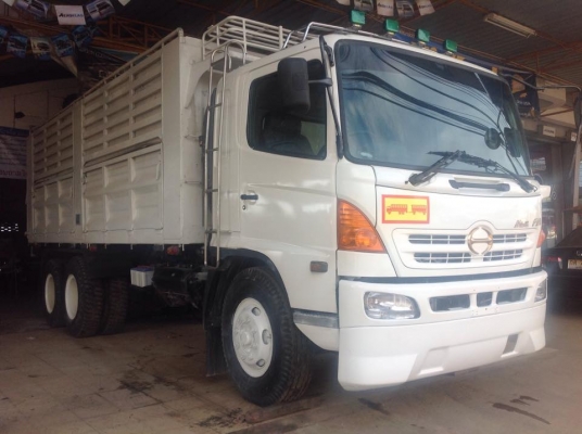 ขายด่วน สิบล้อ HINO MEGA260 hp  กะบะดรั้ม
