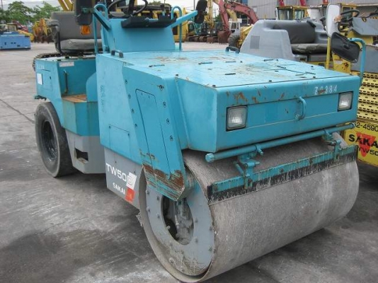 รถบด 4 ตัน SAKAI TW500 นำเข้าจากญี่ปุ่น สภาพดีมาก
