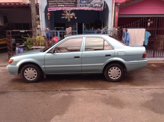 ขาย TOYOTA SOLUNA. ปี98 1.5. ออโต้ แอร์แบค ไฟฟ้า เครื่องแห้ง เกียรดีมาก สีสวย ภายในสะอาด ช่วงล่างดี แอร์หนาว ไม่เคยติด แกส พร้อม ใช้ วิ่งไกล สบาย. ราคา 69000 กอล์ฟ ครับ 085-359-4089 ดูรถ สายไหม วงศกรครับ