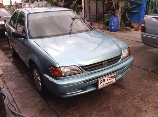 ขาย TOYOTA SOLUNA. ปี98 1.5. ออโต้ แอร์แบค ไฟฟ้า เครื่องแห้ง เกียรดีมาก สีสวย ภายในสะอาด ช่วงล่างดี แอร์หนาว ไม่เคยติด แกส พร้อม ใช้ วิ่งไกล สบาย. ราคา 69000 กอล์ฟ ครับ 085-359-4089 ดูรถ สายไหม วงศกรครับ