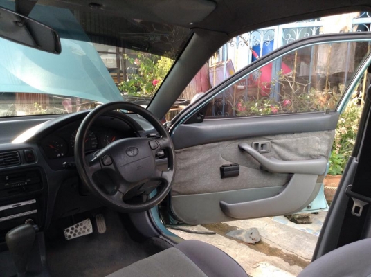 ขาย TOYOTA SOLUNA. ปี98 1.5. ออโต้ แอร์แบค ไฟฟ้า เครื่องแห้ง เกียรดีมาก สีสวย ภายในสะอาด ช่วงล่างดี แอร์หนาว ไม่เคยติด แกส พร้อม ใช้ วิ่งไกล สบาย. ราคา 69000 กอล์ฟ ครับ 085-359-4089 ดูรถ สายไหม วงศกรครับ